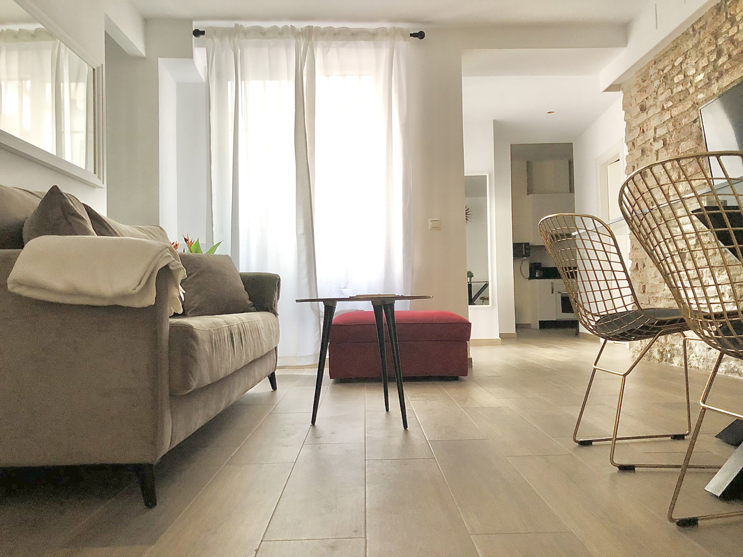 Holiday rental apartaments in Málaga. Apartments in the city center and El Palo beach. The best location in Málaga. - Suites La Merced 2 dormitorios Bajo