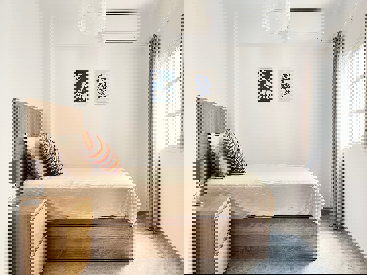 Apartamentos turísticos y vacacionales baratos en Málaga. Buenos precios en la zona de la playa, en El Palo y en la zona centro de la ciudad. Posibilidad de aparcamiento gratuito. - Vialia Estación Flat