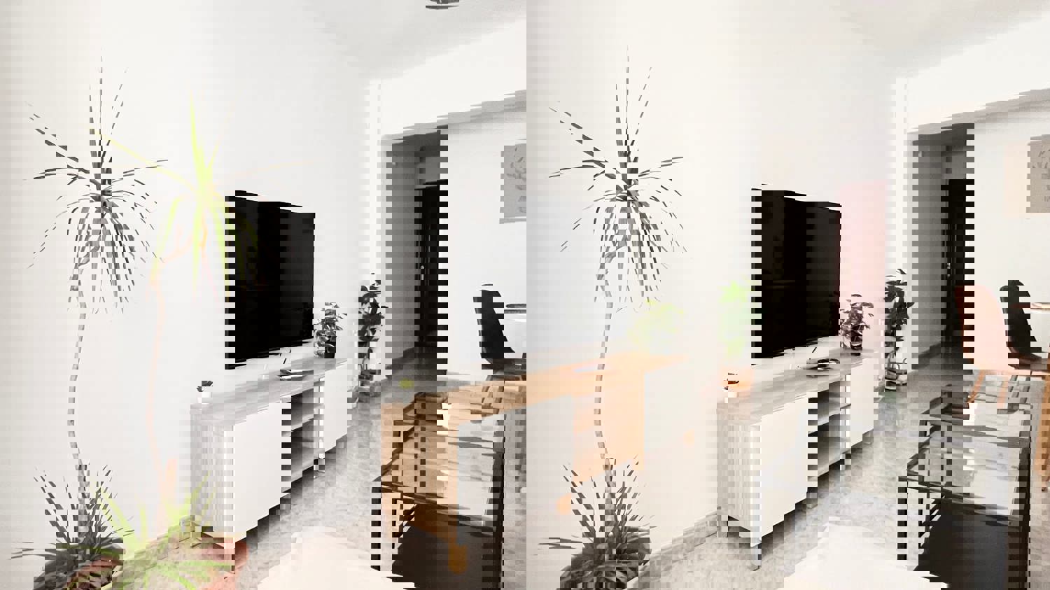 Apartamentos turísticos y vacacionales baratos en Málaga. Buenos precios en la zona de la playa, en El Palo y en la zona centro de la ciudad. Posibilidad de aparcamiento gratuito. - Vialia Estación Flat